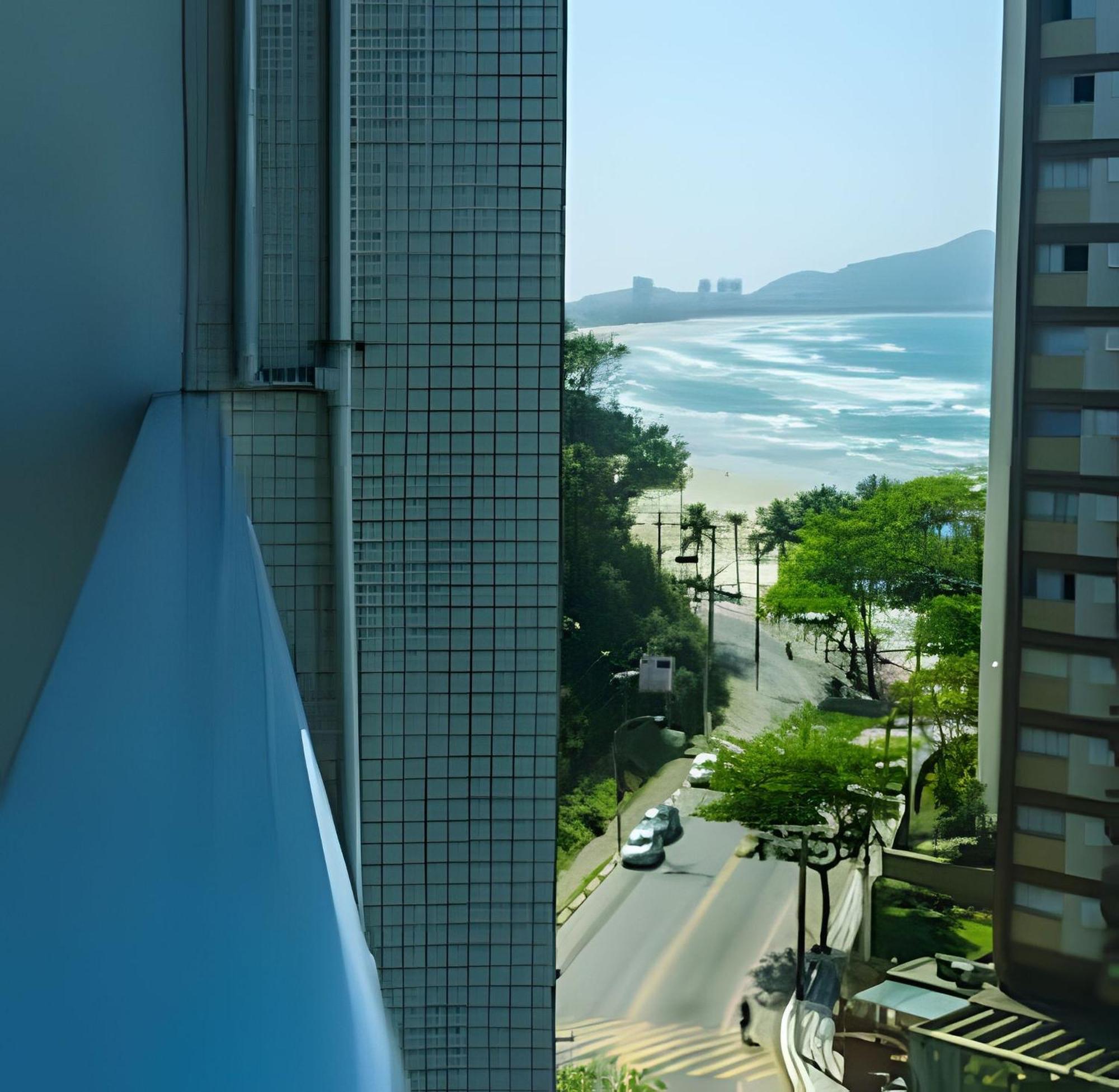 Vista-Mar - 3 Suites Com Ar Condicionado E Quarto Casal Com Ar Condicionado - 100M Da Praia Guaruja Exterior photo